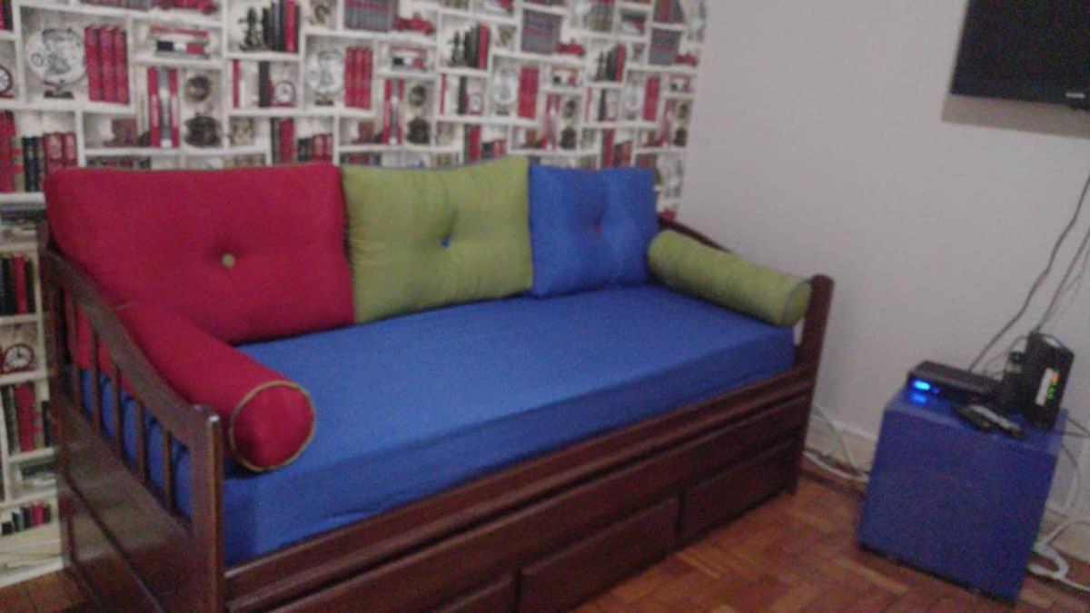 Apartamento Inteiro Entre Gloria, Catete E Praia Do Flamengo,Ao Lado Da Lapa- Zona Sul Rio De Janeiro-Rj, Banh, Coz, Sala E Quarto エクステリア 写真